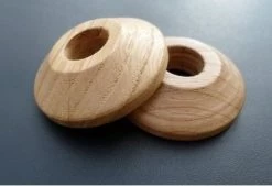 Natura Solid Oak Pipe Covers (Pair)