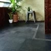 Karndean Da Vinci Carbon -Flooring Specialty Store CER14CarbonDiningLoftAccentBorderCameo2