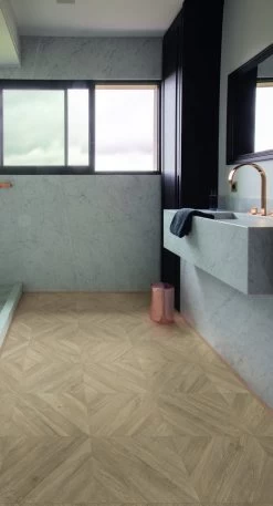 Quickstep Impressive Patterns Chevron Oak Taupe