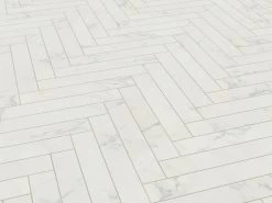 Karndean Knight Tile Glacial Marble Herringbone