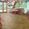Karndean Van Gogh Golden Brushed Oak Herringbone