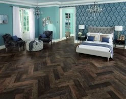 Karndean Van Gogh Salvaged Barnwood Herringbone