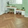 Karndean Van Gogh Warm Brushed Oak Herringbone -Flooring Specialty Store Karndean Van Gogh Warm Brushed Oak SM VGW121T Roomstar Site