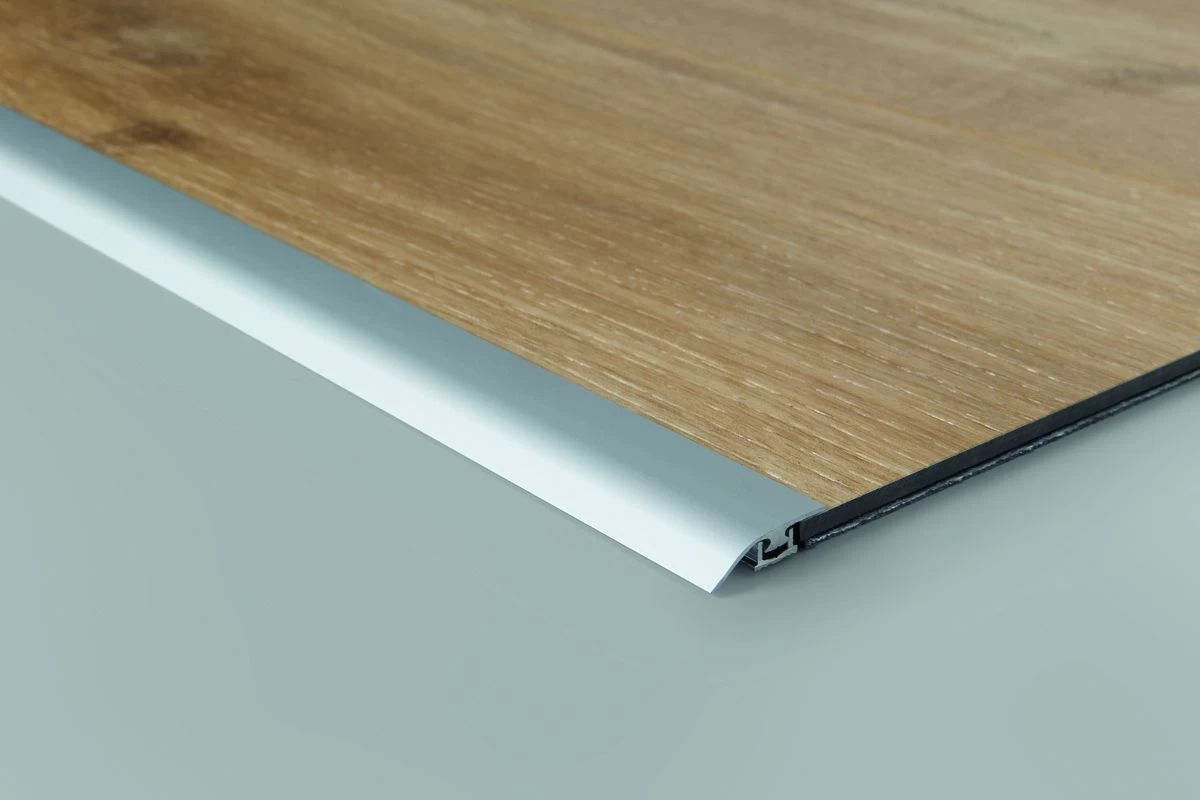 LVT Silver Reducer Adapter Profile 3 LVT Silver Reducer Adapter Profile