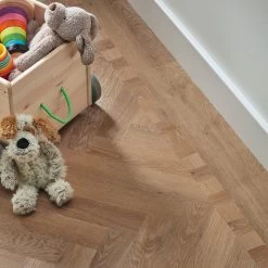 Karndean Knight Tile Pale Limed Oak Herringbone