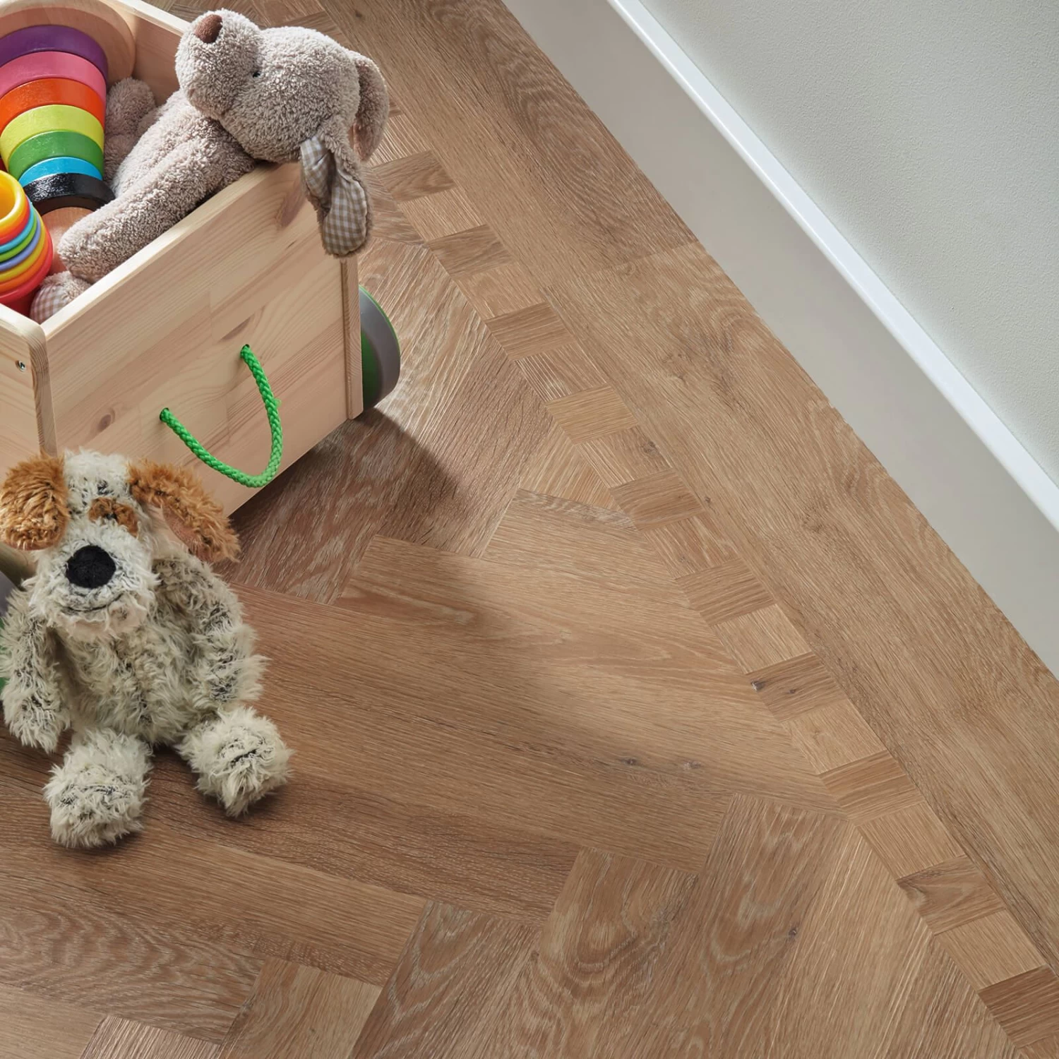 Karndean Knight Tile Pale Limed Oak Herringbone 3 Karndean Knight Tile Pale Limed Oak Herringbone
